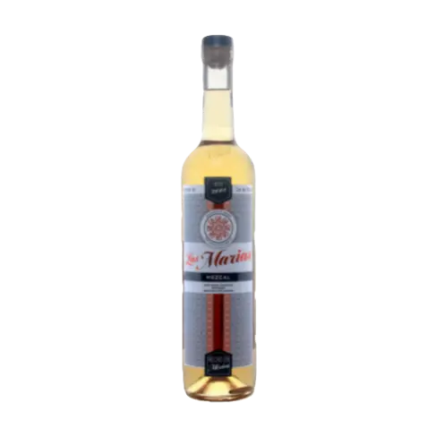 Mezcal Las Marías con Gusano Reposado