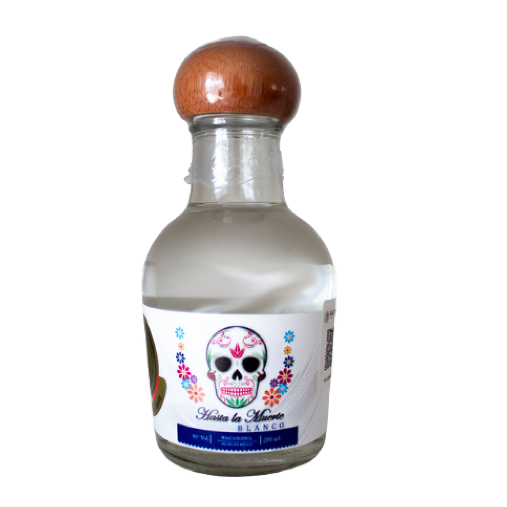 Bacanora Hasta la Muerte Madurado en Vidrio 200ml
