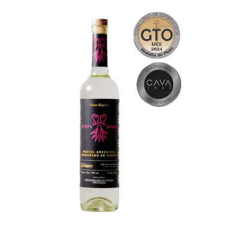 Mezcal Viejo Barbón Espadín Madurado en Vidrio
