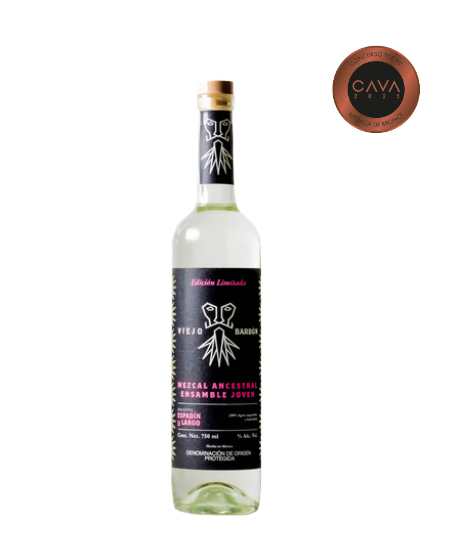 Mezcal Ancestral Viejo Barbón Ensamble Joven 750ml