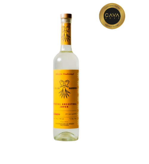 Mezcal Viejo Barbón Espadín Joven