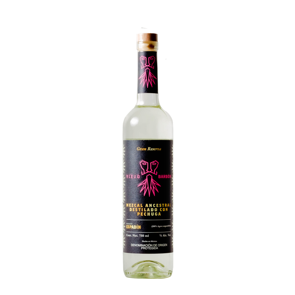 Mezcal Ancestral Viejo Barbón Espadín Pechuga 750ml