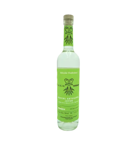 Mezcal Viejo Barbón Espadín Joven