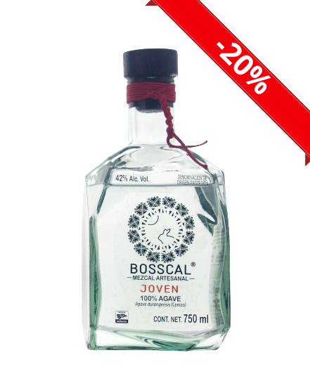 Mezcal Artesanal Bosscal Joven 750ml