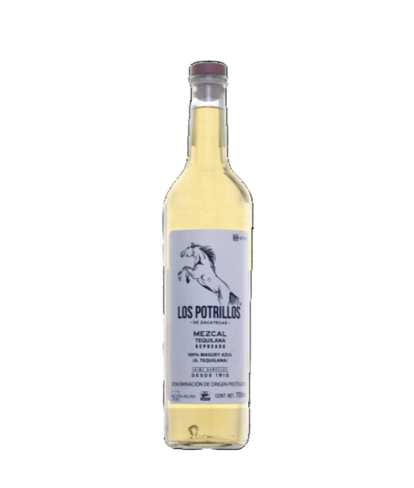 Mezcal Artesanal Los Potrillos Azul Reposado 700ml