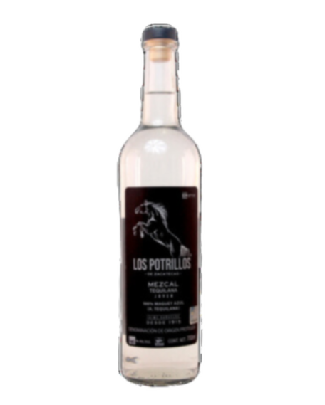 Mezcal Artesanal Los Potrillos Azul Joven 700ml