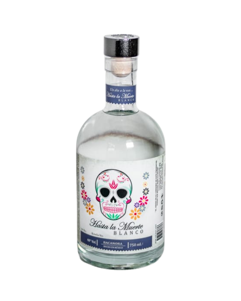 Bacanora Artesanal Hasta la Muerte Madurado en Vidrio 750ml