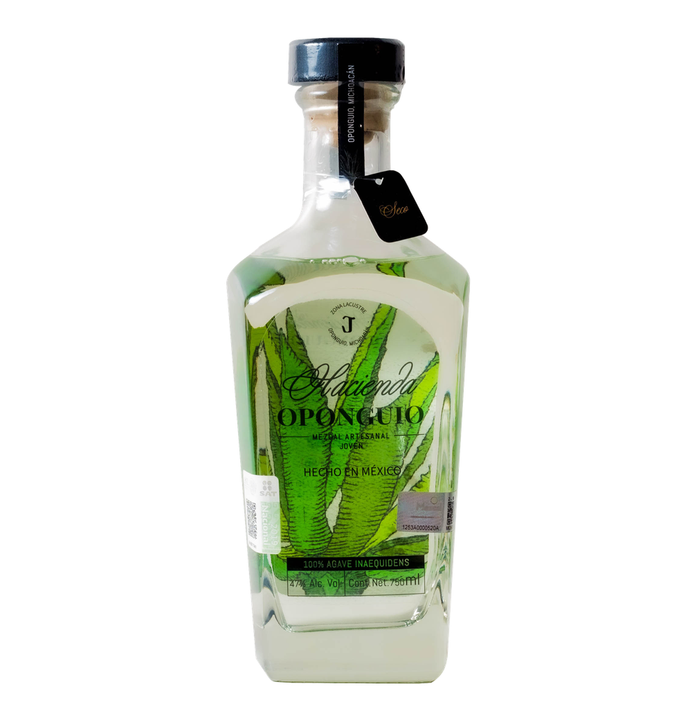 Mezcal Artesanal Hacienda Oponguio Inaequidens Seco Joven 750ml
