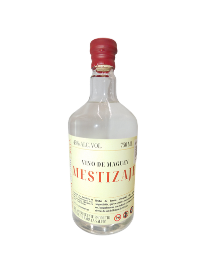 [MESTI-PAP-JOV-750] Mezcal Artesanal Mestizaje Papalote Joven 750ml