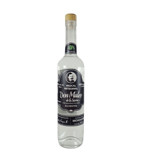 [DONMA-CUS-JOV-750] Mezcal Artesanal Don Mateo de la Sierra Cupreata Silvestre Joven 750ml