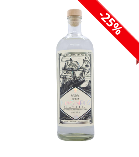 [RAYOS-BER-JOV-750] Sotol Artesanal Rayo Seco Berlandieri Joven 750ml