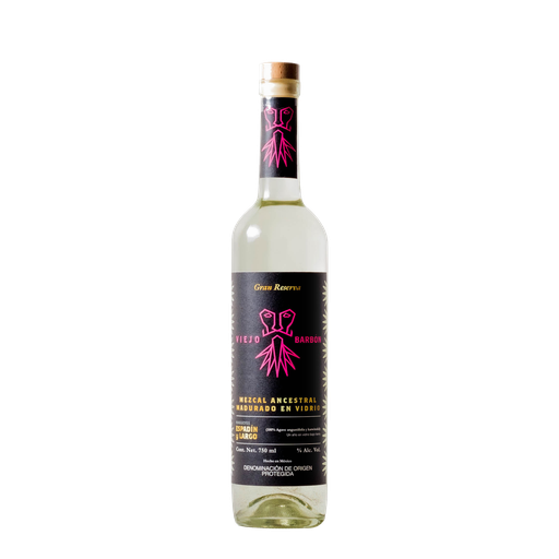 [VIEJO-ENS-MAD-750] Mezcal Ancestral Viejo Barbón Ensamble Madurado en Vidrio 750ml