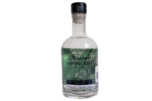 [OPONG-ENS-LAC-250] Mezcal Artesanal Hacienda Oponguio Ensamble Largo/Cupreata 250ml