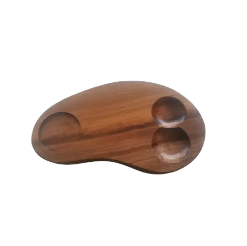 [CHARO-MAD-SEN] Charola mezcalera de madera - 1 servicio