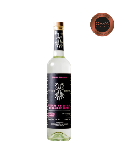 [VIEJO-ENS-JOV-750] Mezcal Viejo Barbón Ensamble Joven
