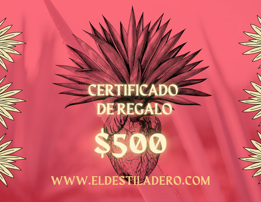 [CERTI-REG-500] Certificado de regalo $500