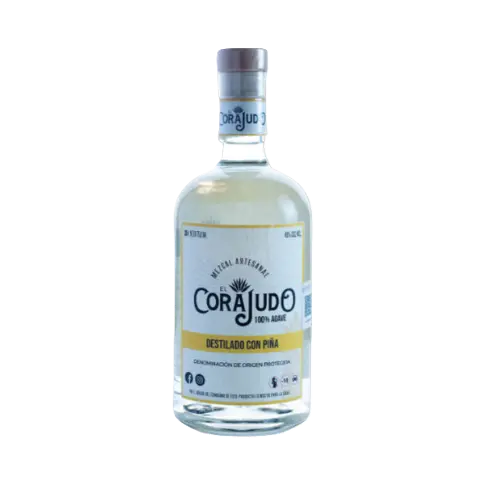 [CORAJ-PIN-JOV-750] Mezcal Corajudo Abocado Piña (destilado con)
