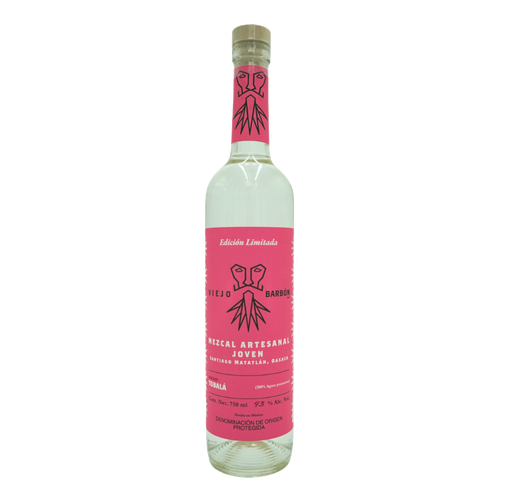[VIEJOAR-TOB-JOV-750] Mezcal Artesanal Viejo Barbón Tobalá Joven 750ml